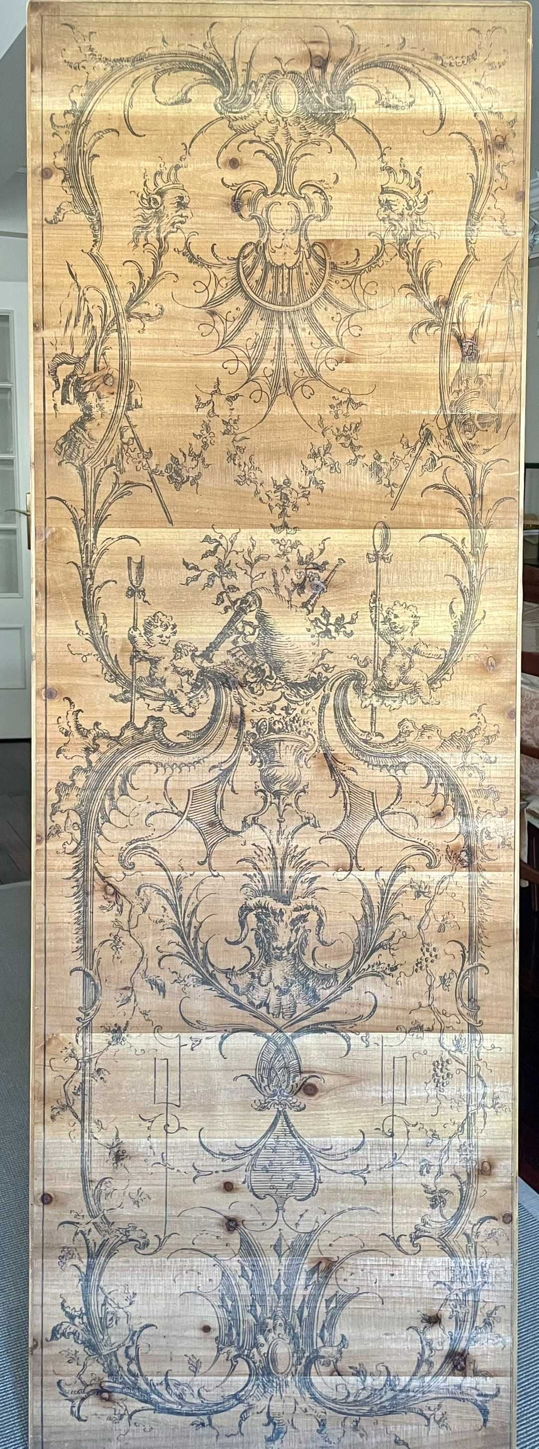 Painel decorativa de madeira