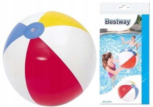 Dmuchana Piłka Plażowa Dla Dzieci 51 Cm Bestway
