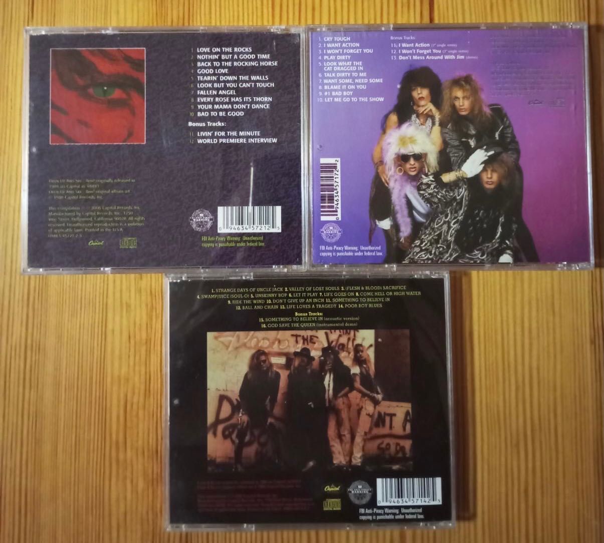 Poison 1986/1988/1990 3шт.