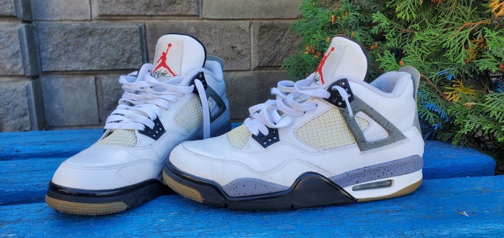 Air Jordan 4 White Cement 41 size Оригінал 100%