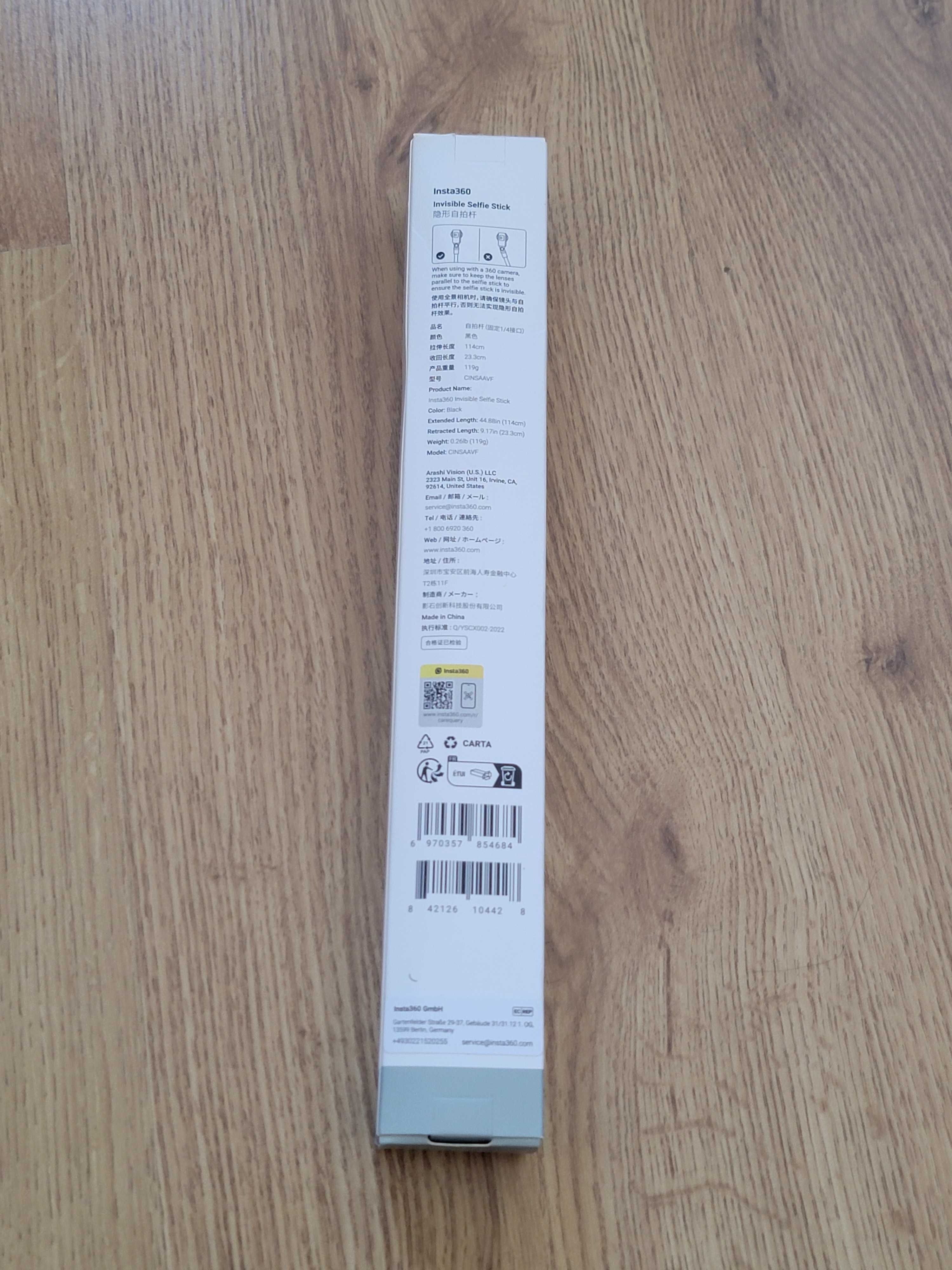 Insta 360 Invisible Stick NOVO