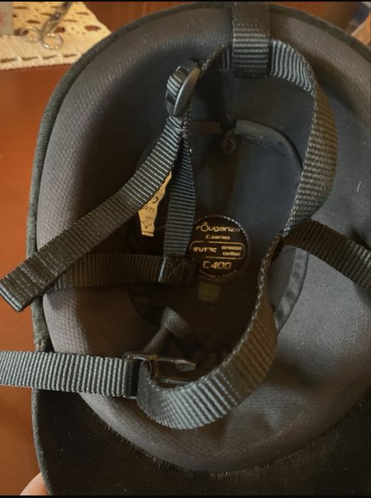 Capacete de equitação