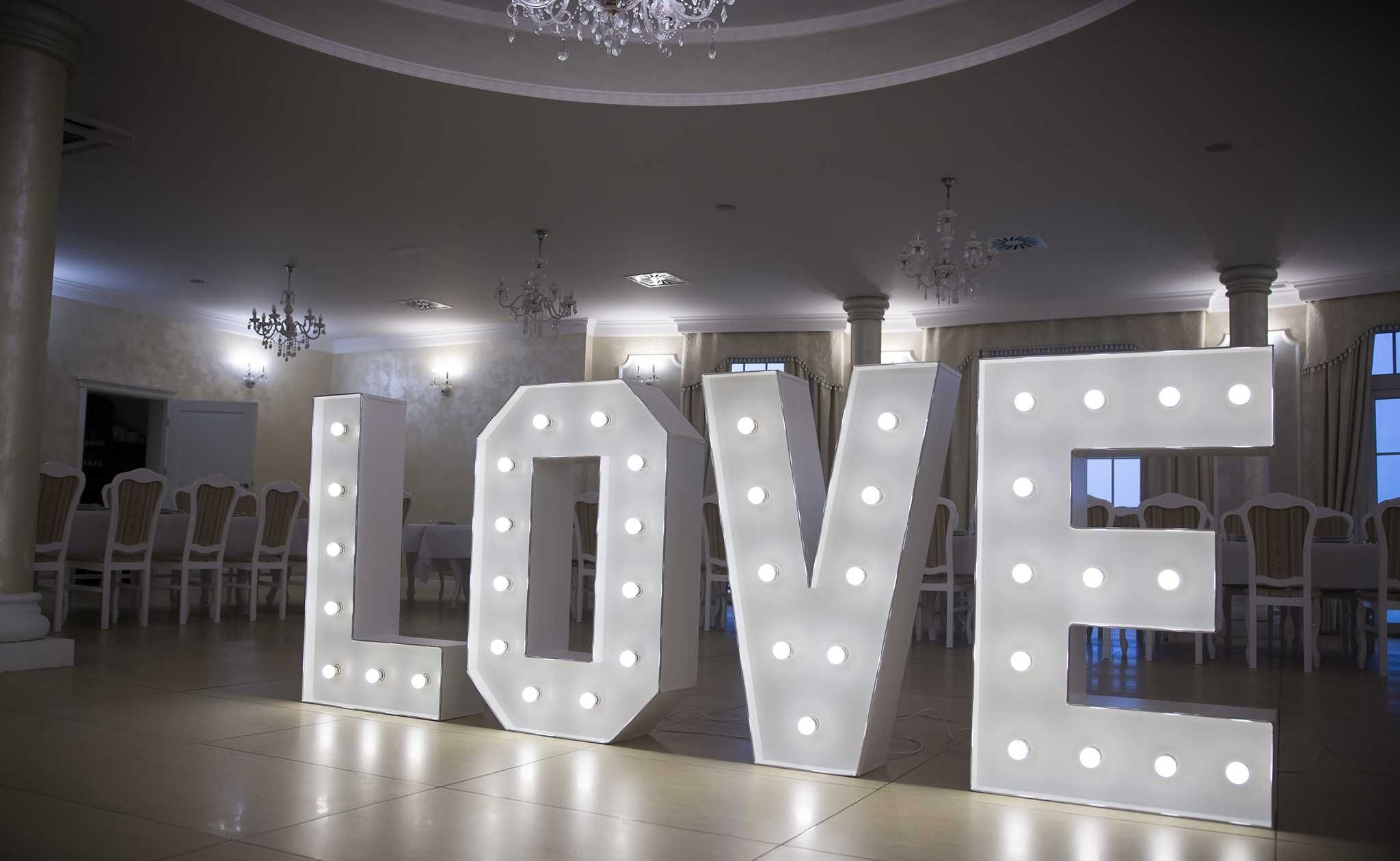 NAJWIĘKSZY Napis LOVE i Napis MIŁOŚĆ 120cm Grudziądz i okolice