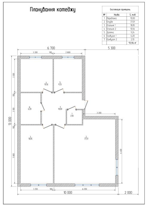 Котеджі 95 кв.м від 49970$