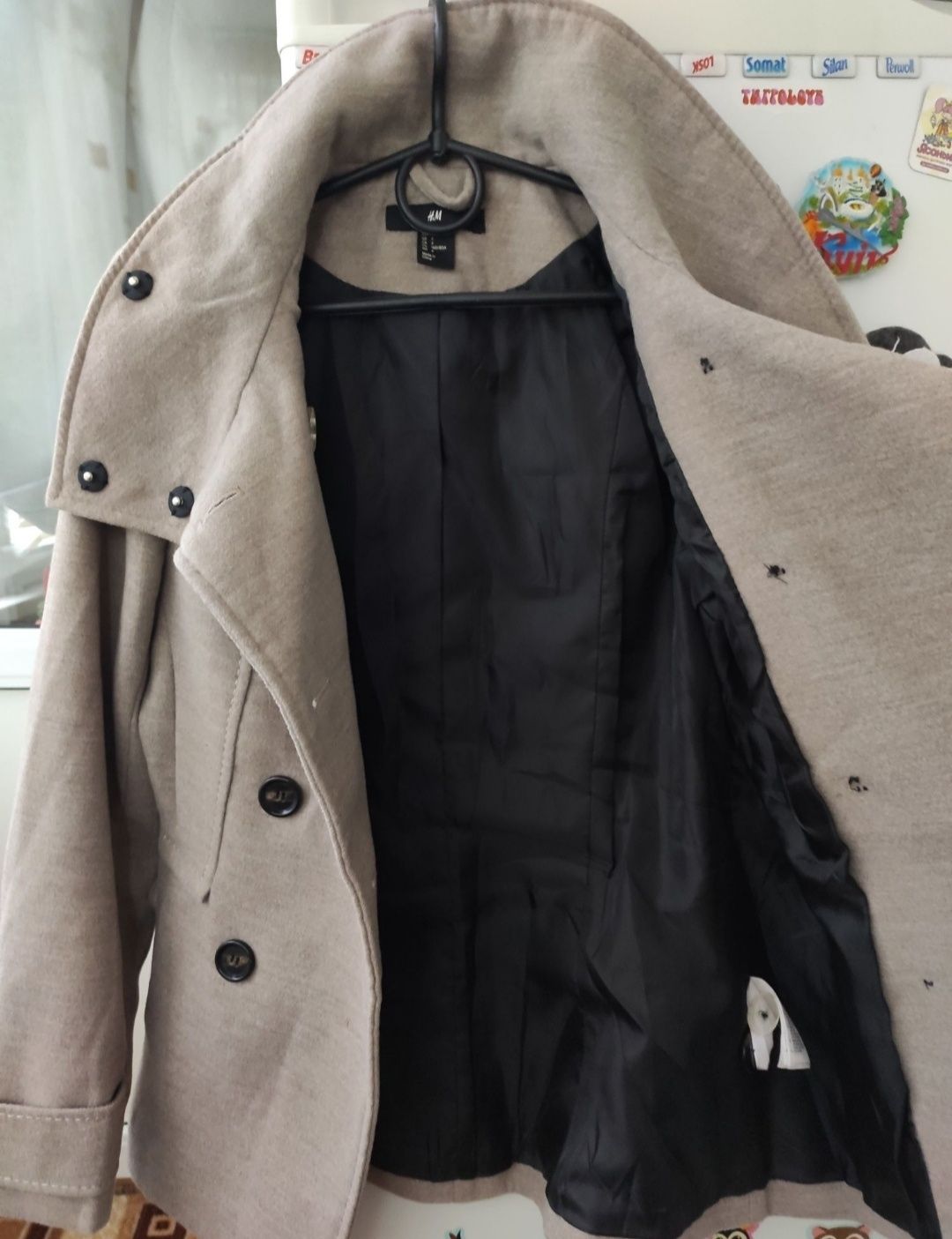 Пальто женское полупальто H&M новое