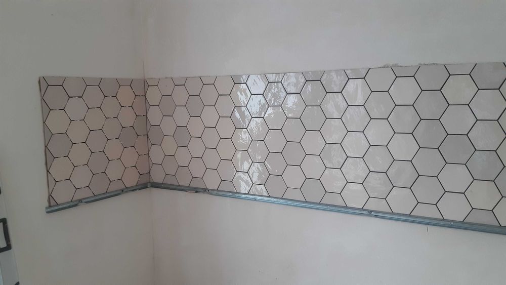 Płytki WOW Zellige Hexa nude 1 opak. nowe 5,57 kg  10,8x12,4 cm