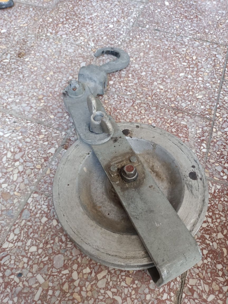 Bloczek do liny aluminowy