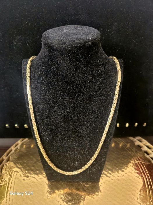 Złoty łańcuszek 585 królewski 53.6  gram 61 cm długości