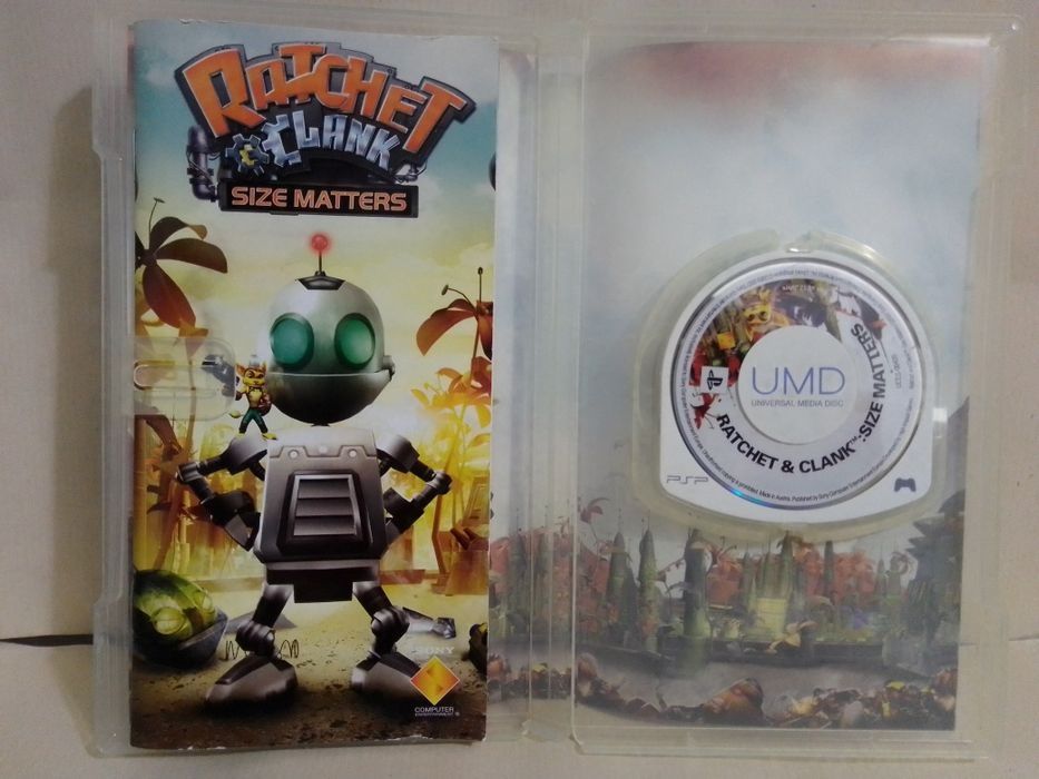 Jogo Ratchet & Clank - Size Matters, para PlayStation Portable PSP