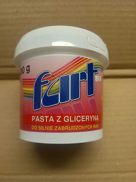 Pasta z Gliceryną Ze Ścierniwem BHP FART BIS 500G Do Mycia Rąk