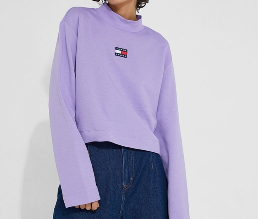 Tommy Hilfiger bluza sportowa logowana damska L/XL