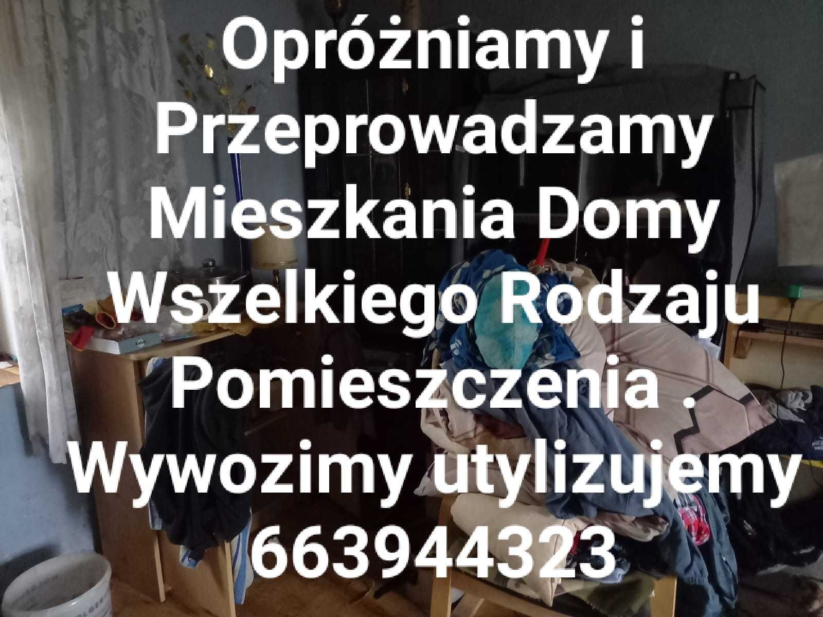 Opróżnianie Mieszkań-Domów-Utylizacja Przeprowadzki Głubczyce Firma