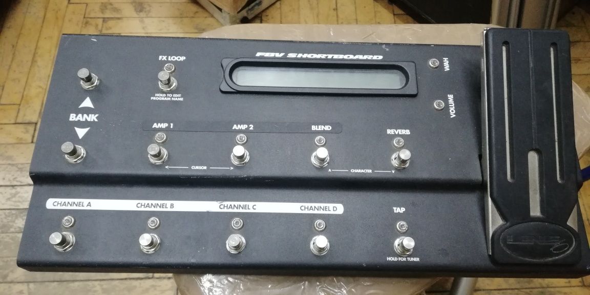 Line6 DuoVerb + shortboard