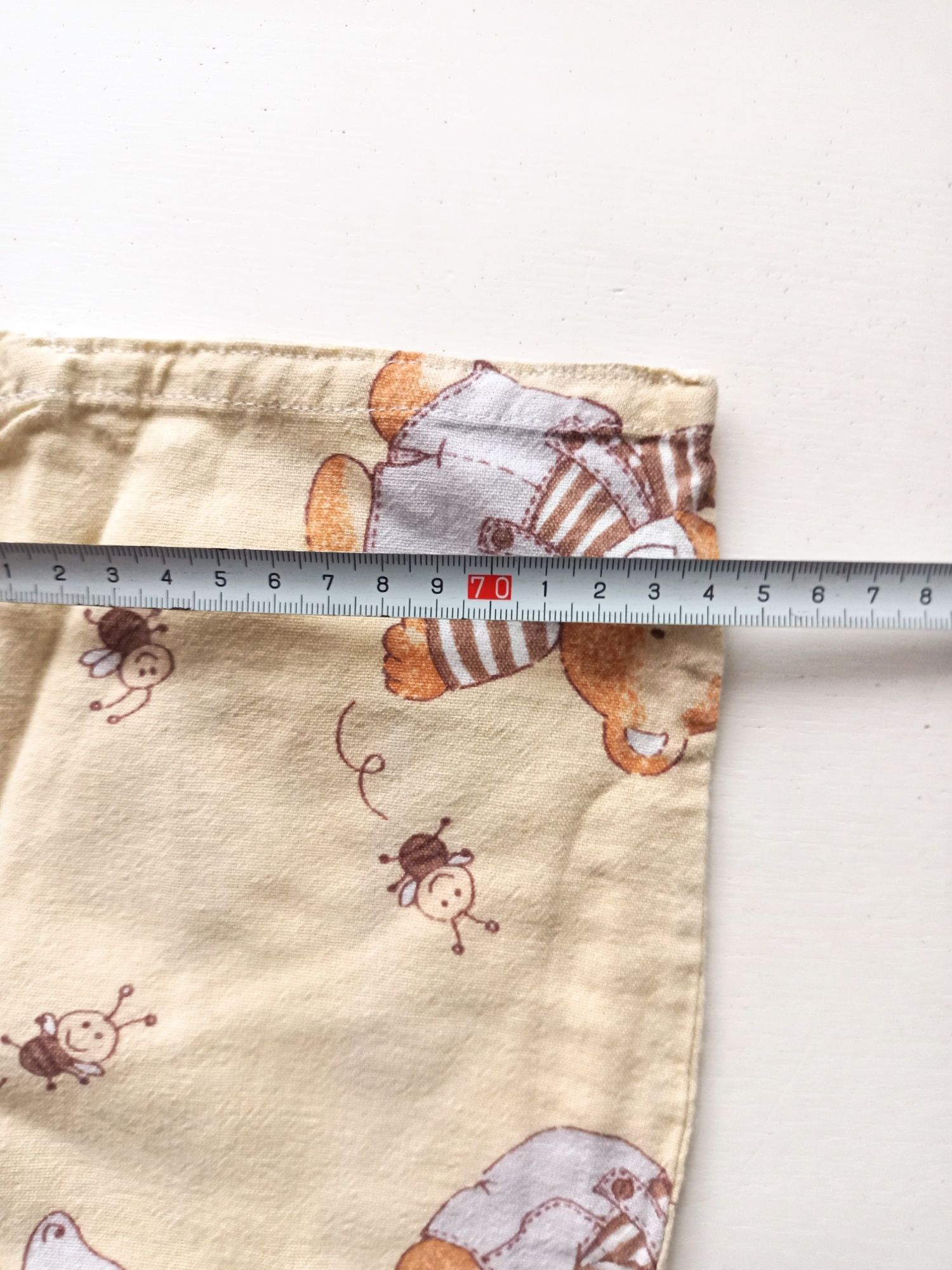 BEZ WAD Poszewka na kołderkę dziecięcą 85cm x 75cm misie unisex #1414