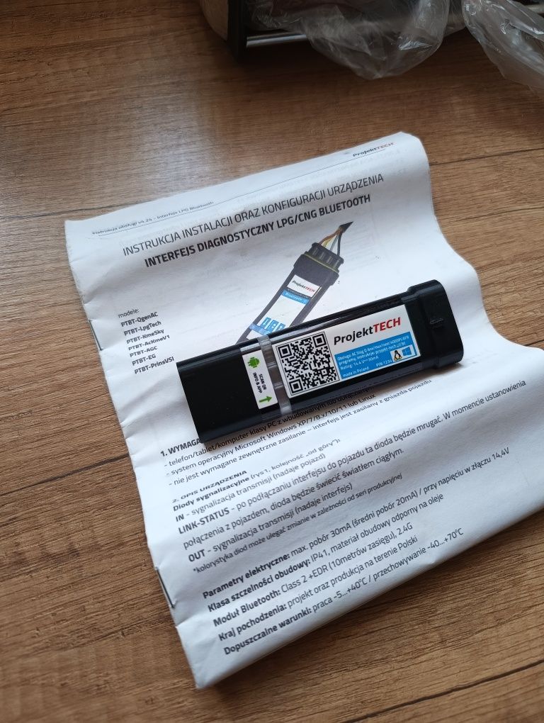 Bezprzewodowy Interfejs LPG Bluetooth STAG Q-box Q-next Q-max