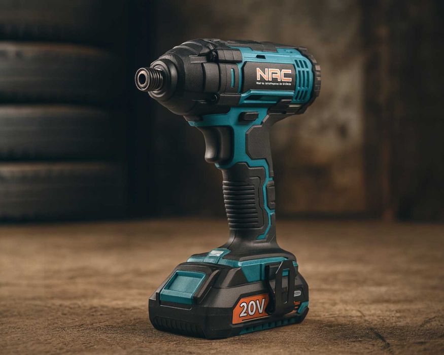 KLUCZ Udarowy NAC 20V 250Nm 1/4" Akumulatorowy Li-Ion LED ZESTAW Nowy