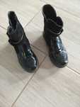buty czarne dziewczęce zimowe , jesienno-wiosenne r. 32
