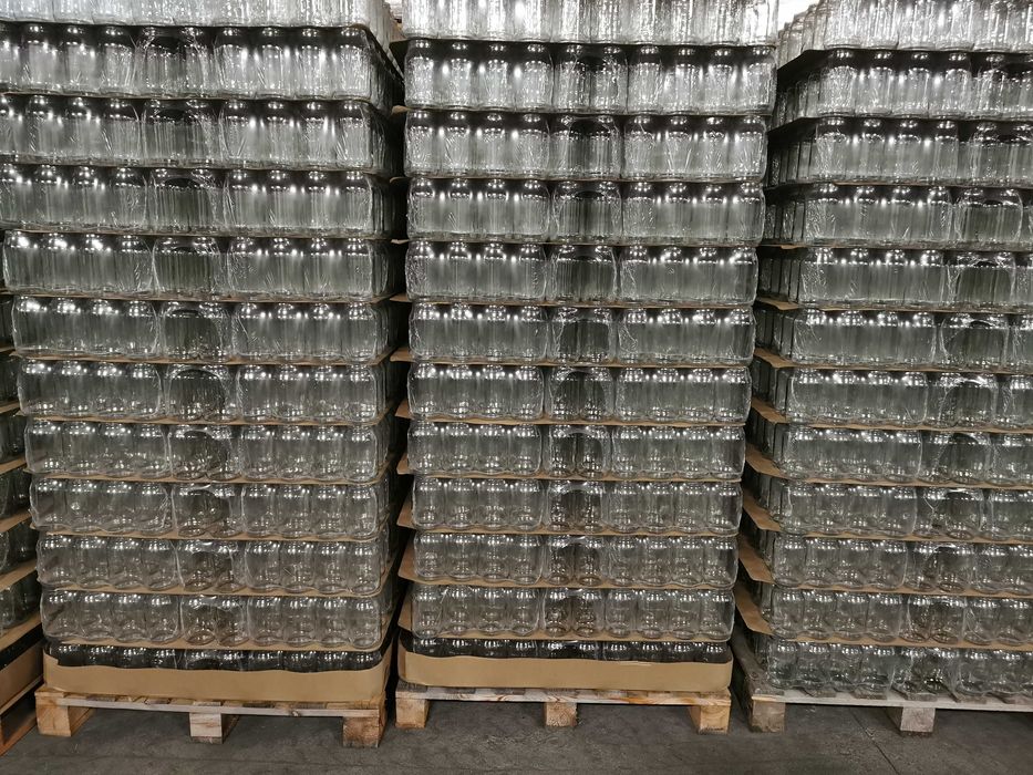 Słoik 500 ml pakowane i luz zakrętki pszczelarskie i inne pojemności