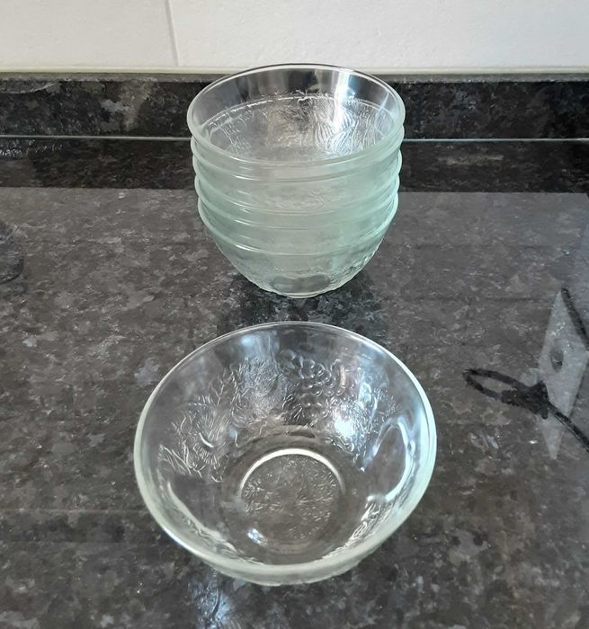 Conjunto de 6 Taças de Sobremesa Antigas/Vintage