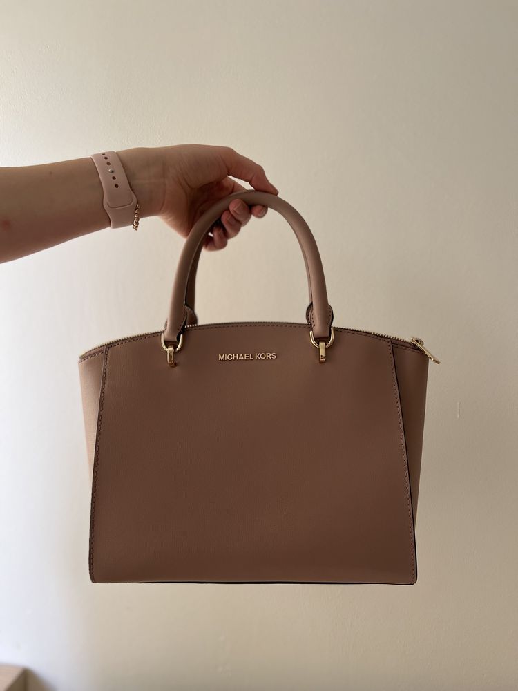 Torebka MK Michael Kors Satchel Fawn