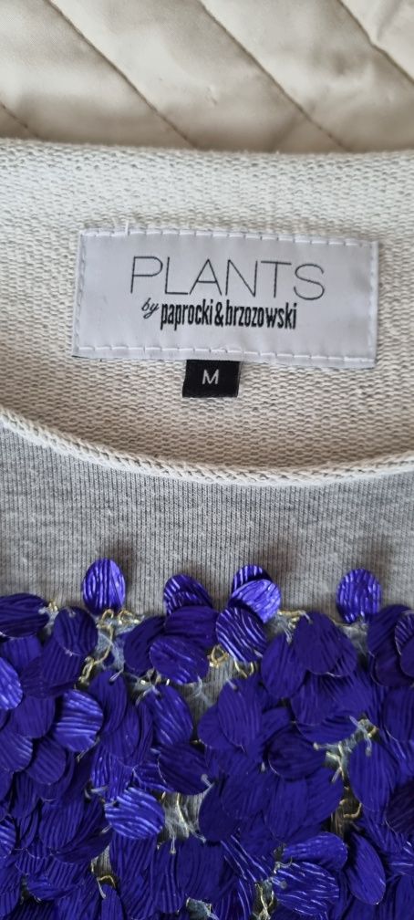 Bluza paprocki&brzozowski szara r. M