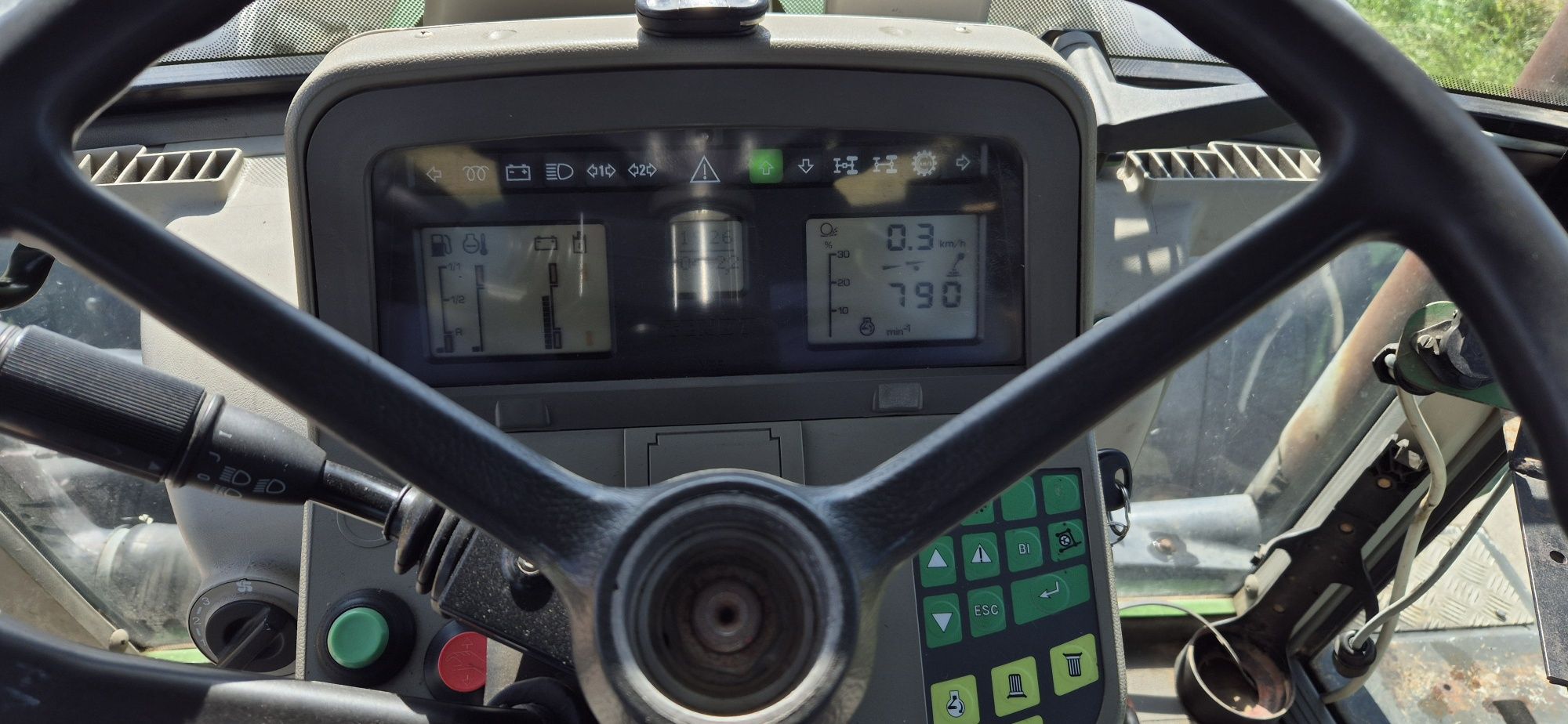 Fendt 818 Vario Tms Ls am. oś i kabina tuz ładny oryginał 2007r BRUTTO