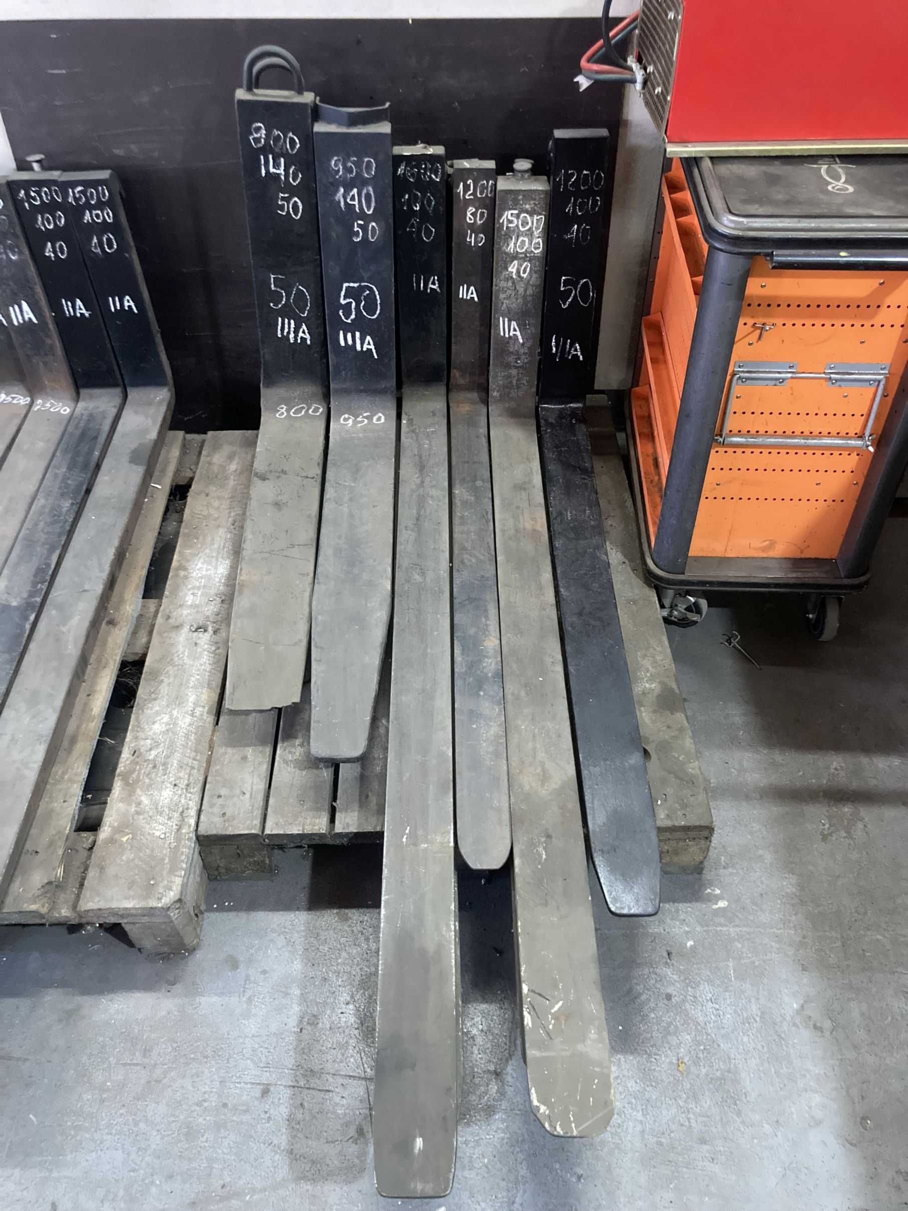 Widły wózek widłowy IIA 1150mm UDT OK W1