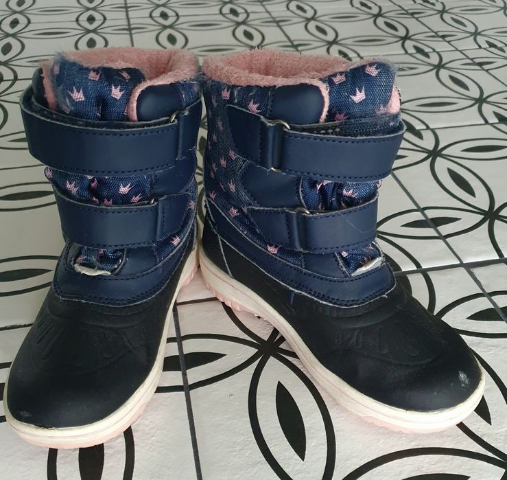 Śniegowce rozmiar 27 Biedronka, wkładka 17,5 cm