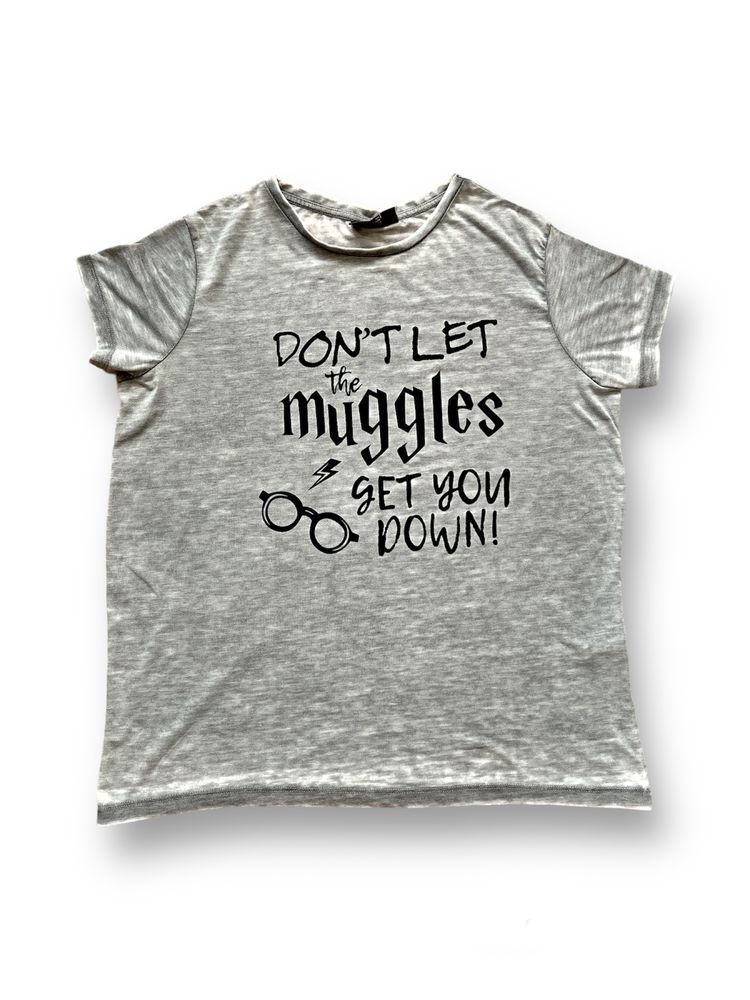 Футболка Гарри Поттер «Don’t let the muggles get you down!»