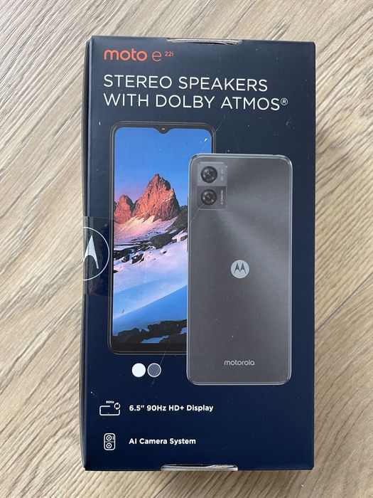 Motorola e22i 2/32GB Graphite Grey NOWY