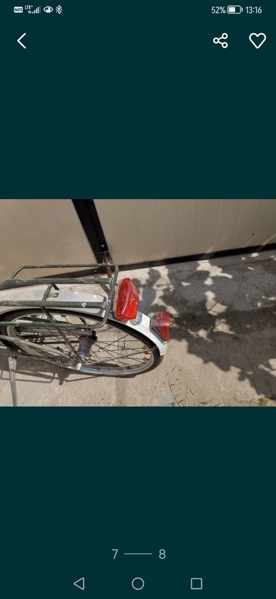 Rower gazelle kwikstep składak prl 1972 rok
