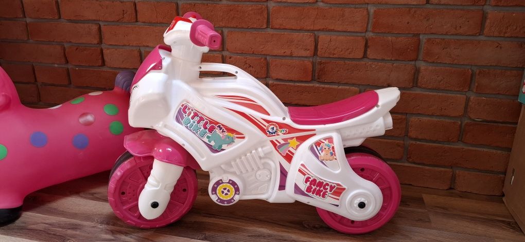 Motocykl biegowy, jeździk, odpychacz