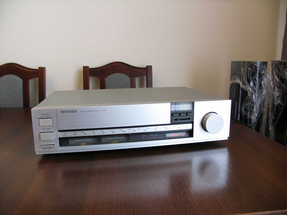 KENWOOD KT-1100 / TOP Tuner Silver - Jak Nowy '' Vintage ''