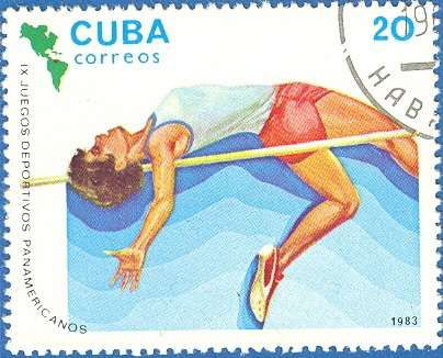 Продам комплект марок Сuba correos IX juegos deportivos panameric 1983