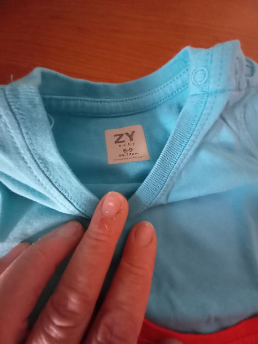 T-shirt's menino 6-9meses