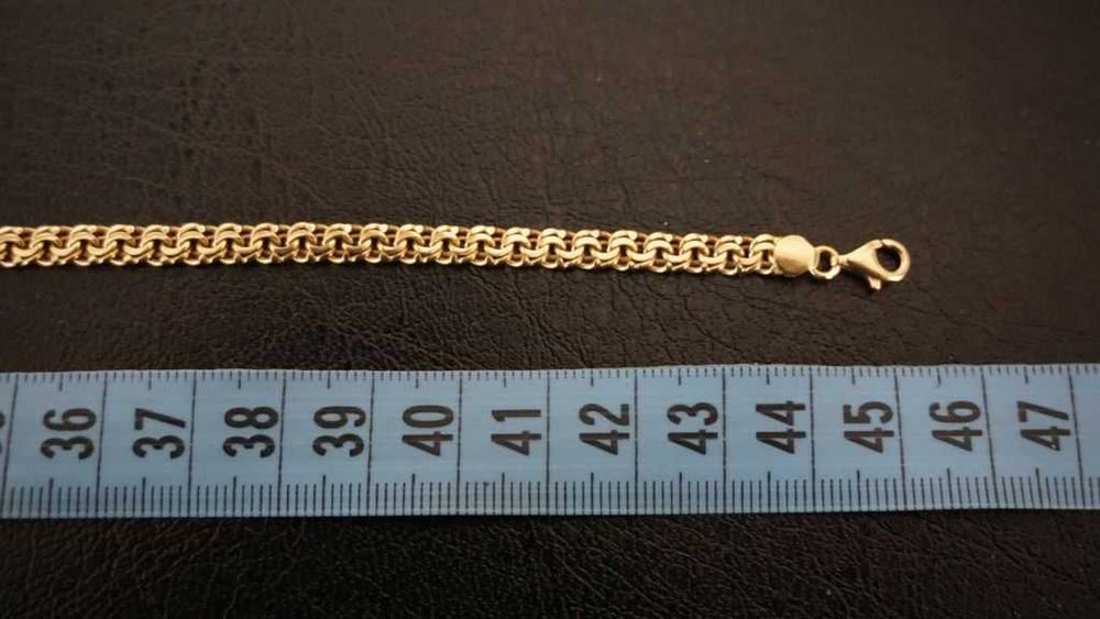 Złoty Łańcuszek Garibaldi - ŁAŃCUCH GALIBARDI SOCZEWKA - 20G