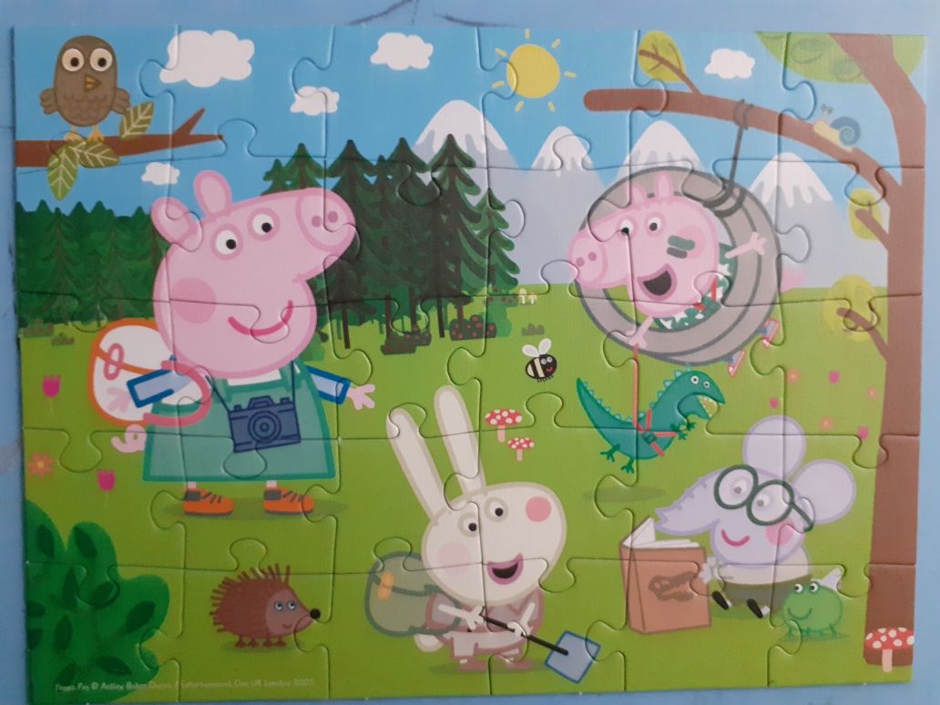 Puzzle trefl 30 Świnka Peppa George