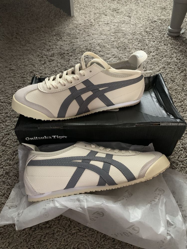 Нові сірі кросівки Asics Onitsuka Tiger 41