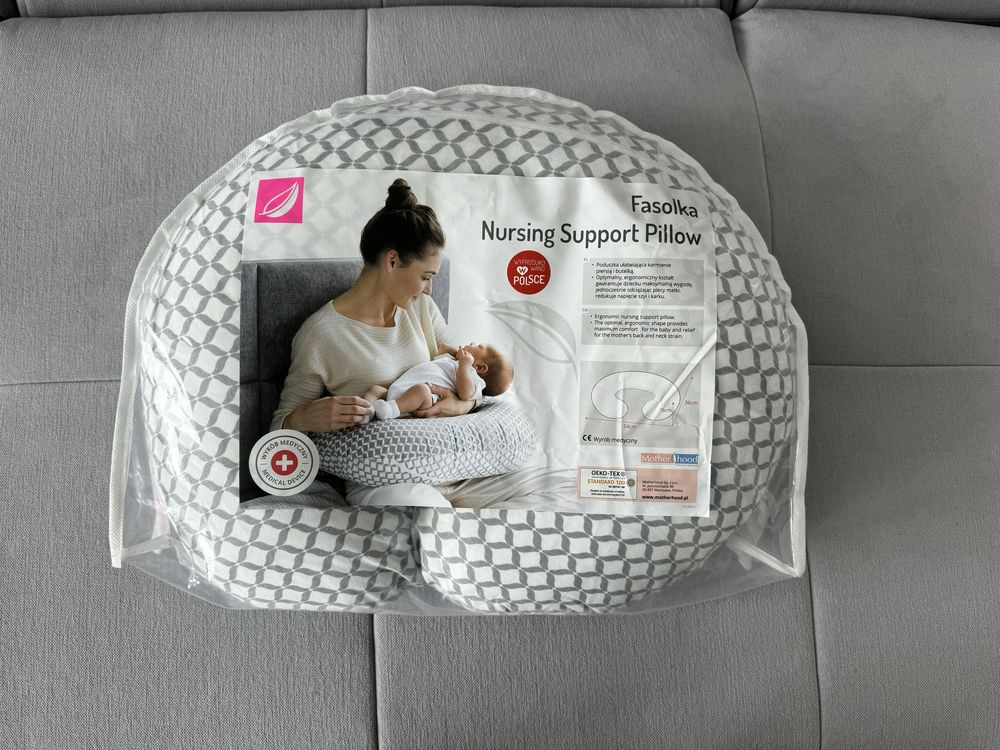 Poduszka fasolka do karmienia nursing support pillow Motherhood