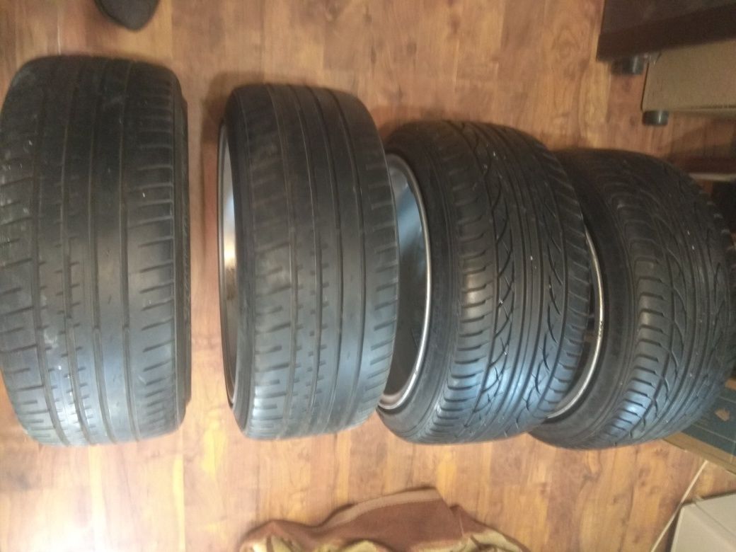 Alu felgi 4x100 opony 205 i 215 r16