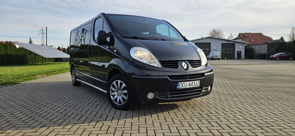 Renault Trafic brygadówka "TECHLINE", automat, LONG, klimatyzacja, hak, NAVI,