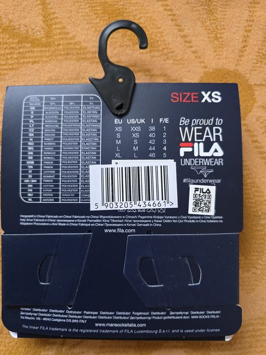 Bielizna damska Fila r. XS granatowy nowy