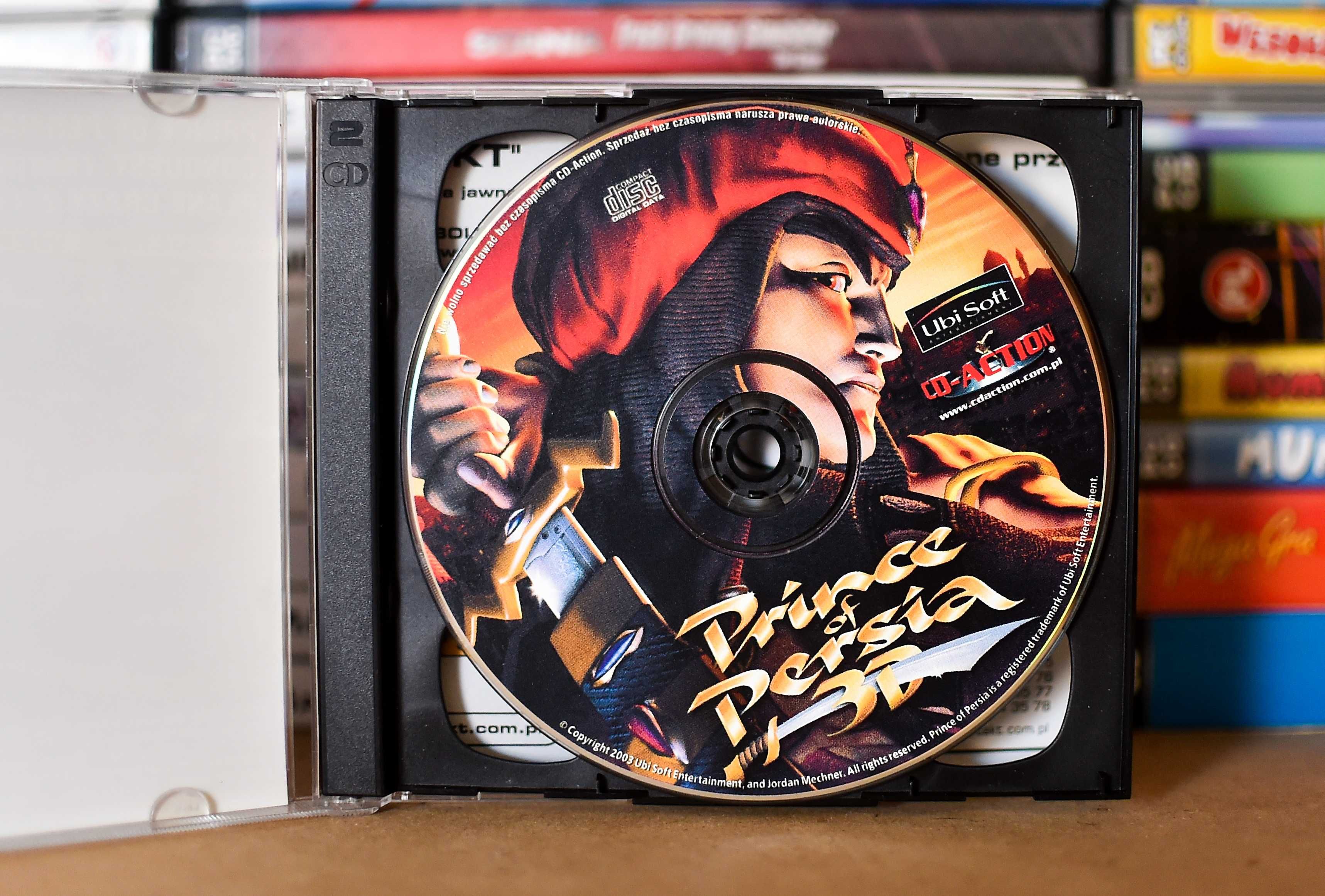 PC # CD-Action - Prince Of Persia 3D / Conquest: Frontier Wars PL