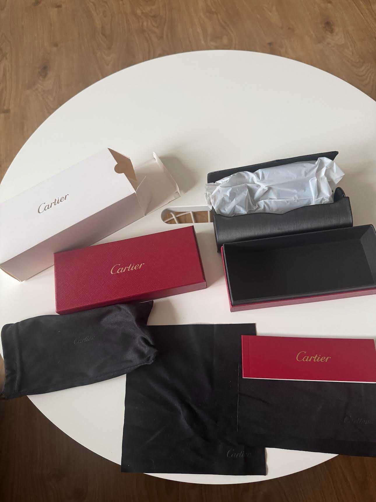 Okulary przeciwsłoneczne Cartier okrągłe