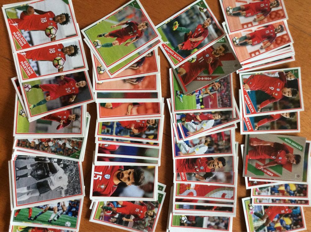 Cromos e autocolantes coleções antigas