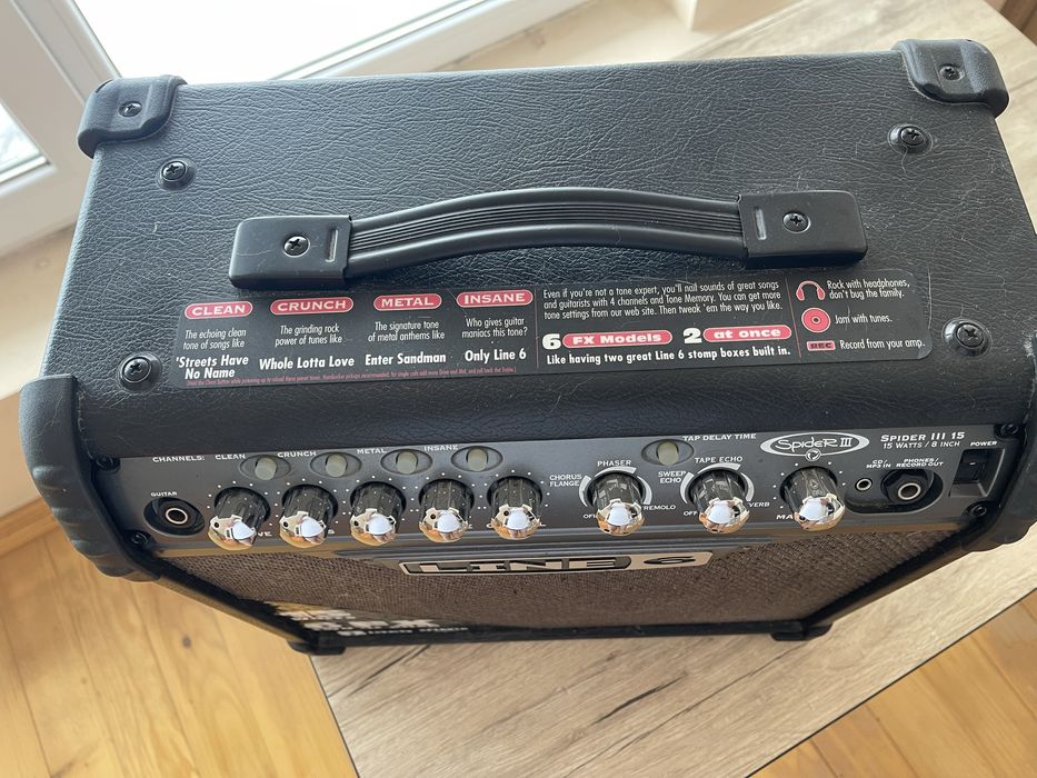 Комбопідсилювач Spider Line 6