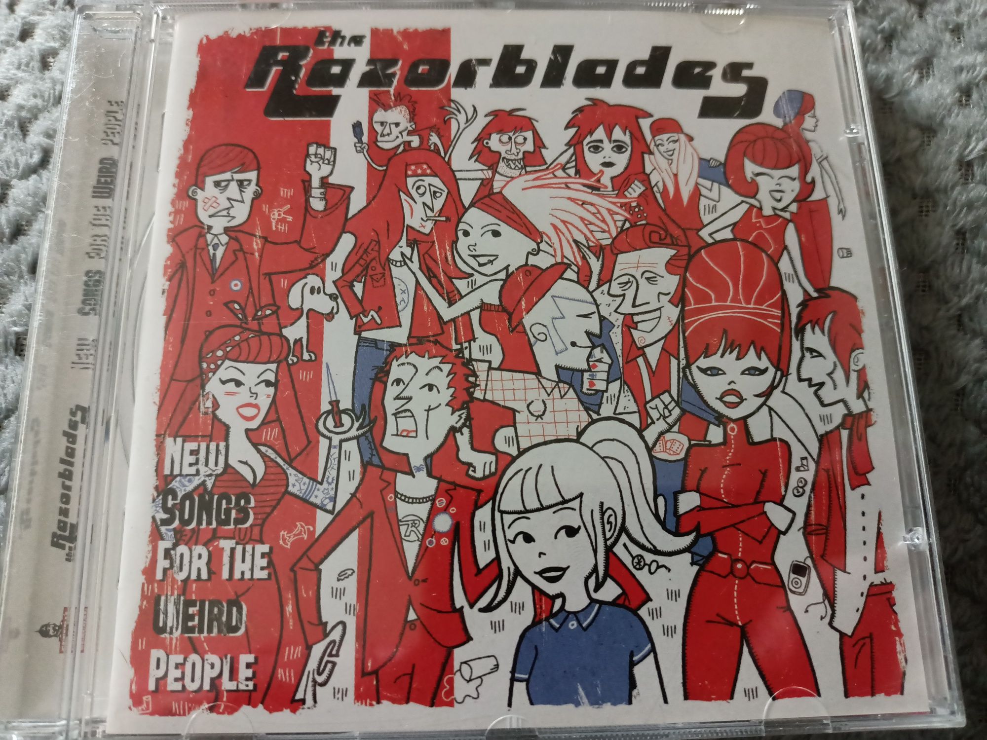 The Razorblades - New Songs For The Weird People (surf rock)(vg+, otwó