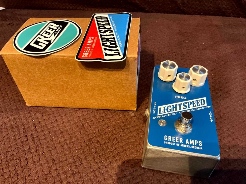 Greer Amps Lightspeed Overdrive Efekt gitarowy