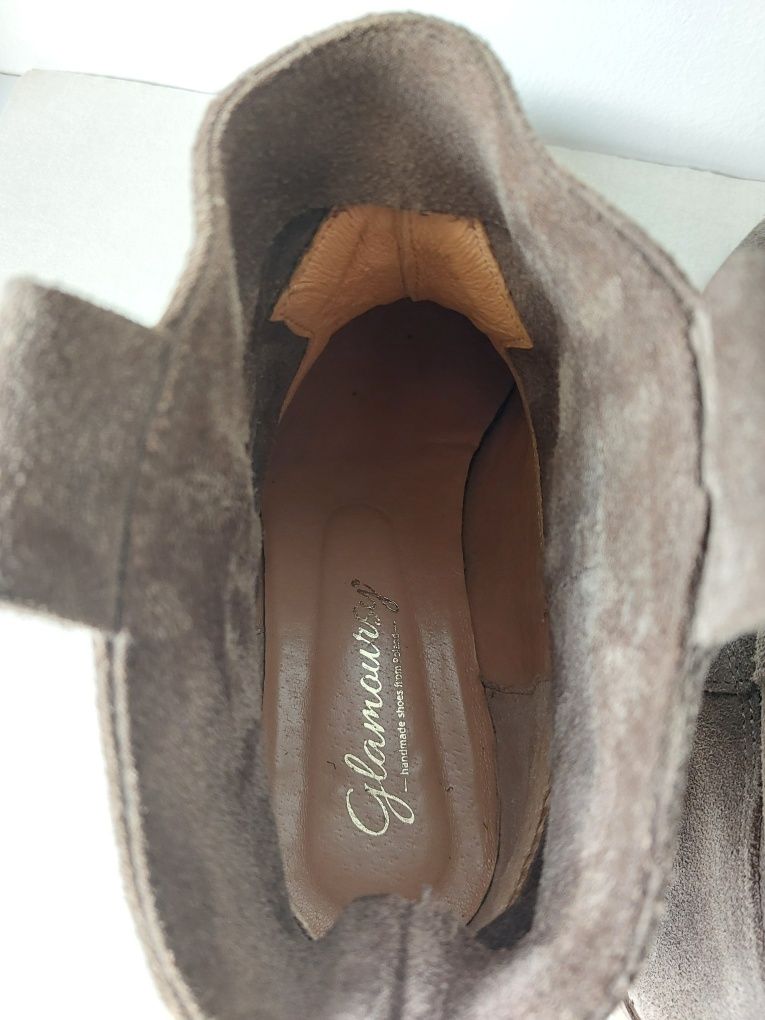 botki damskie, rozmiar 38, firmy Glamoursy