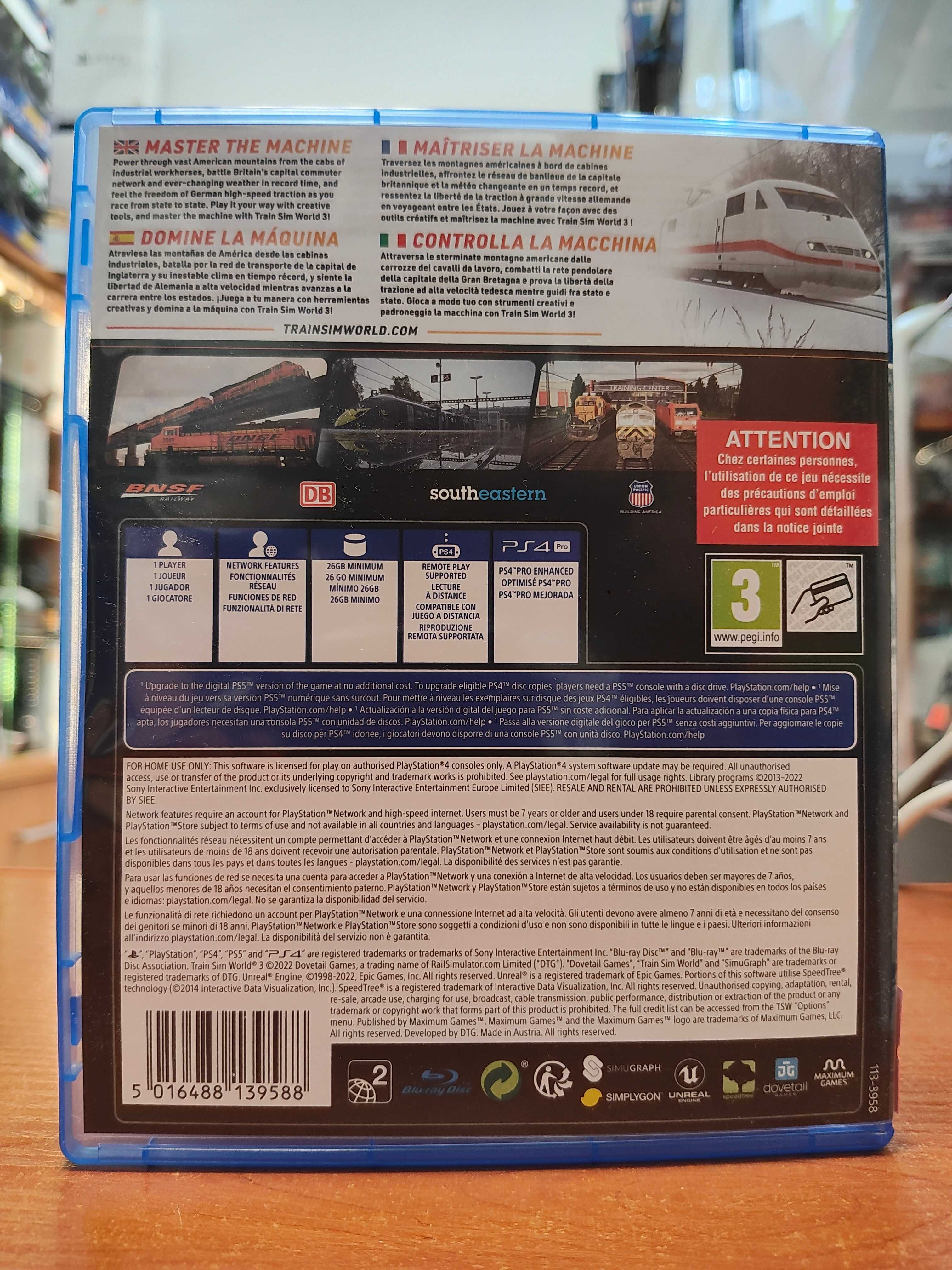 Train Sim World 3 PS4 PS5 Sklep Wysyłka Wymiana